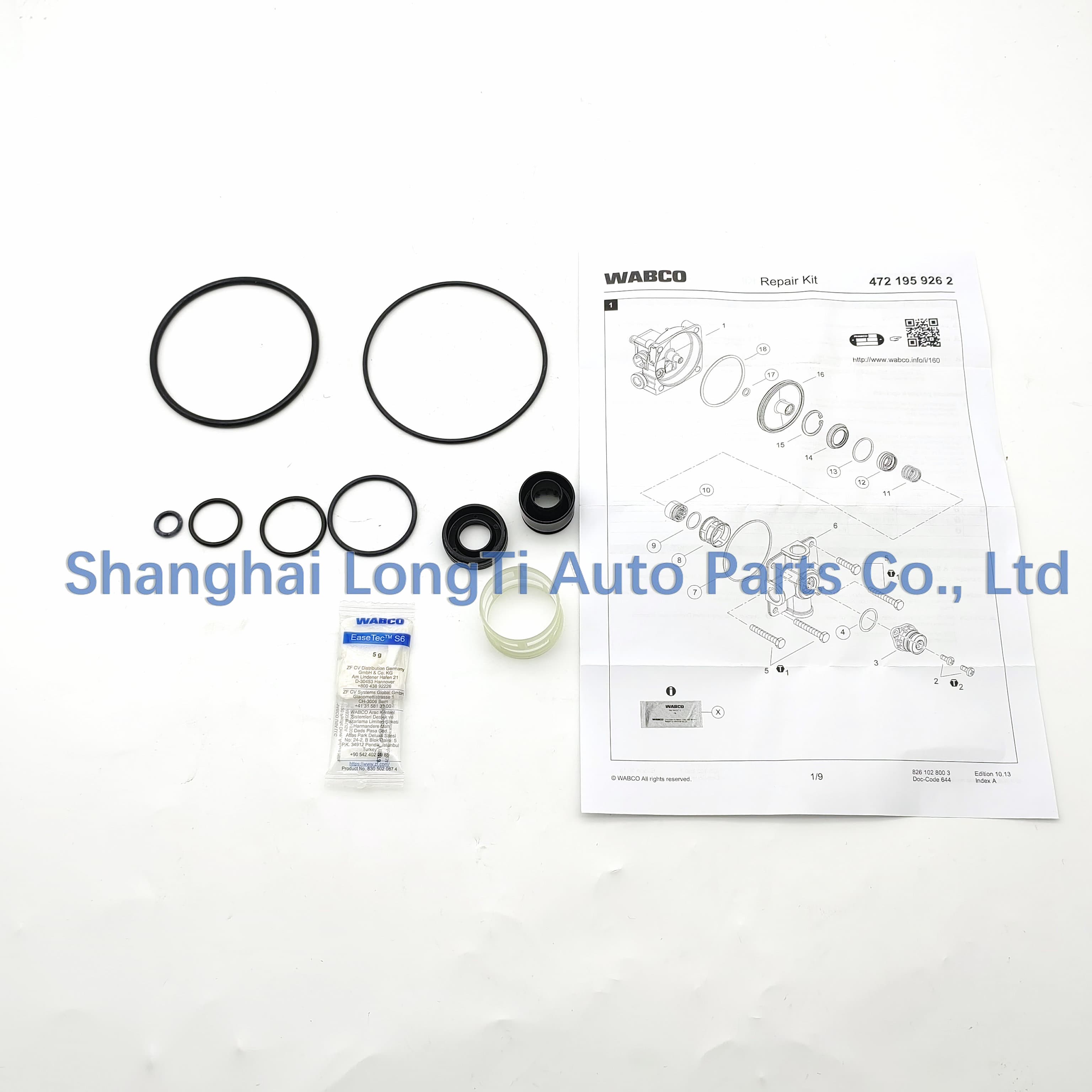 WABCO Relay Valve Kit: Valve +