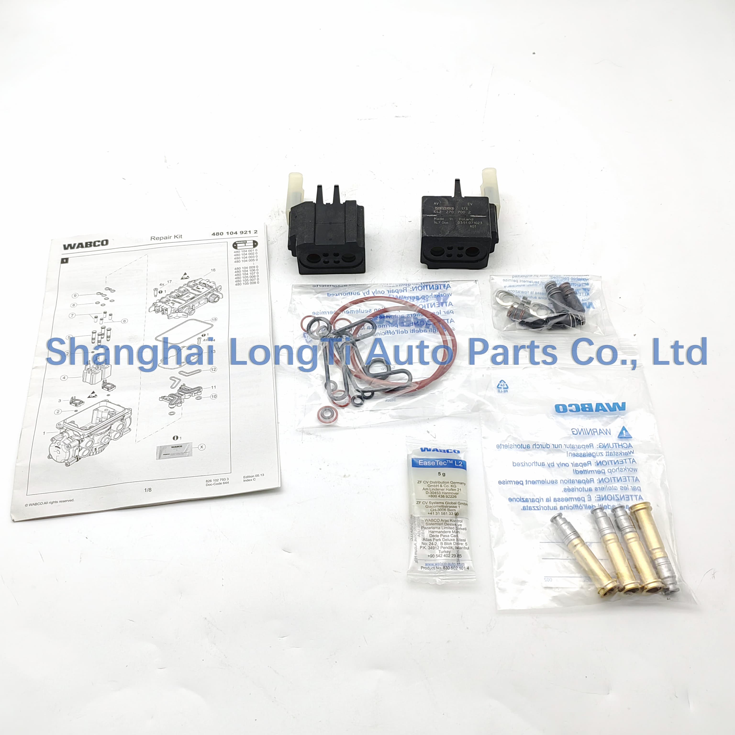 WABCO EBS Axle Modulator Kit: 