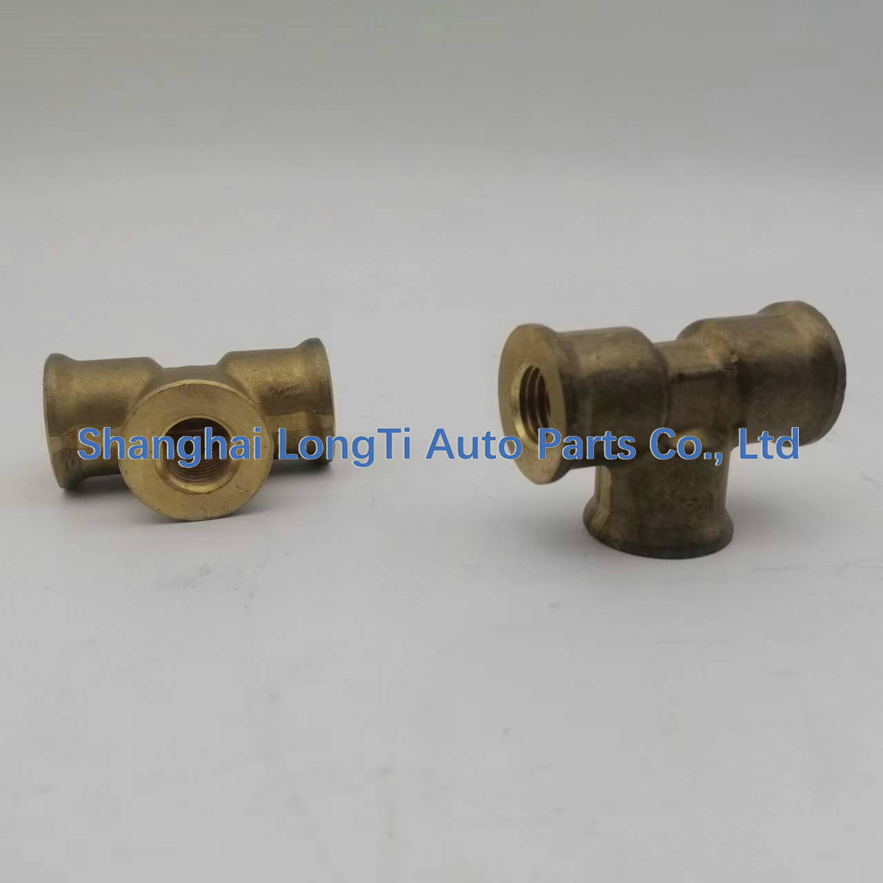 Raufoss T-type brass straight 